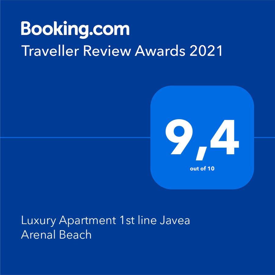 Luxury Apartment 1St Line Javea Arenal Beach ภายนอก รูปภาพ